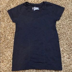 Zella Women's Seamless Workout Top Grey